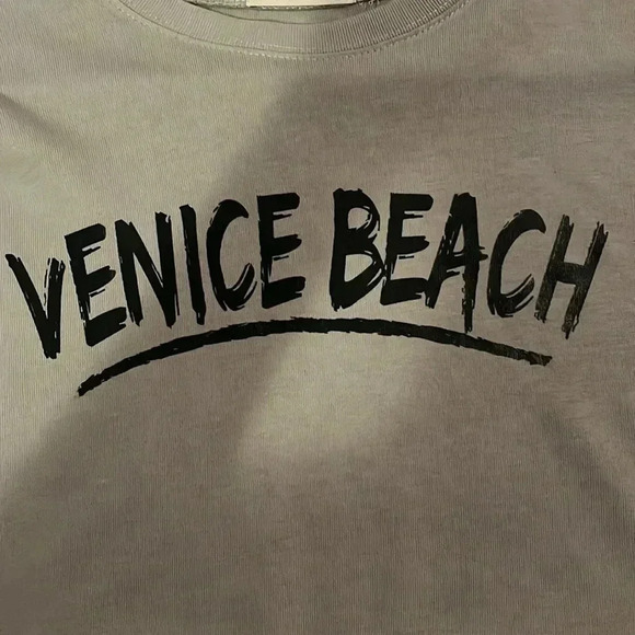 NWOT Active USA Venice Beach Crop Sweatshirt, Olive green - Size Small - Picture 3 of 5